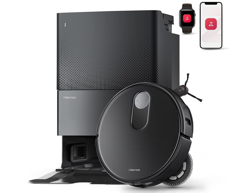 Robot hút bụi lau nhà Roborock Q Revo Slim - Đen